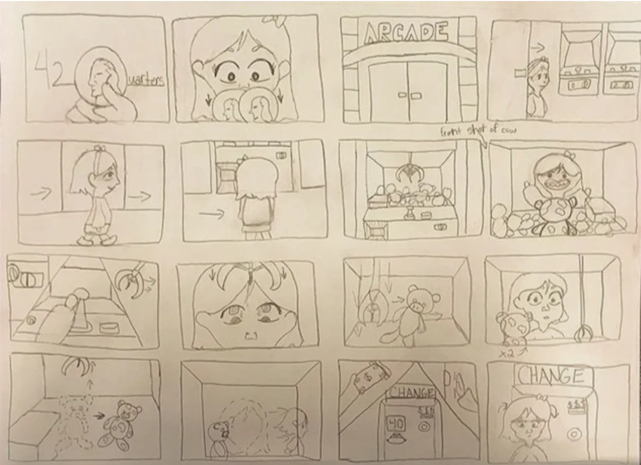 41 Quarters Storyboard 1 — Pencil