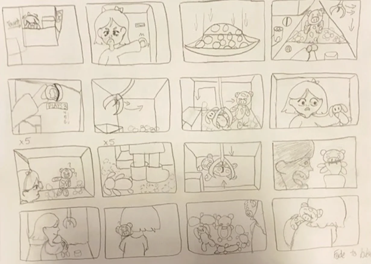 41 Quarters Storyboard 2 — Pencil