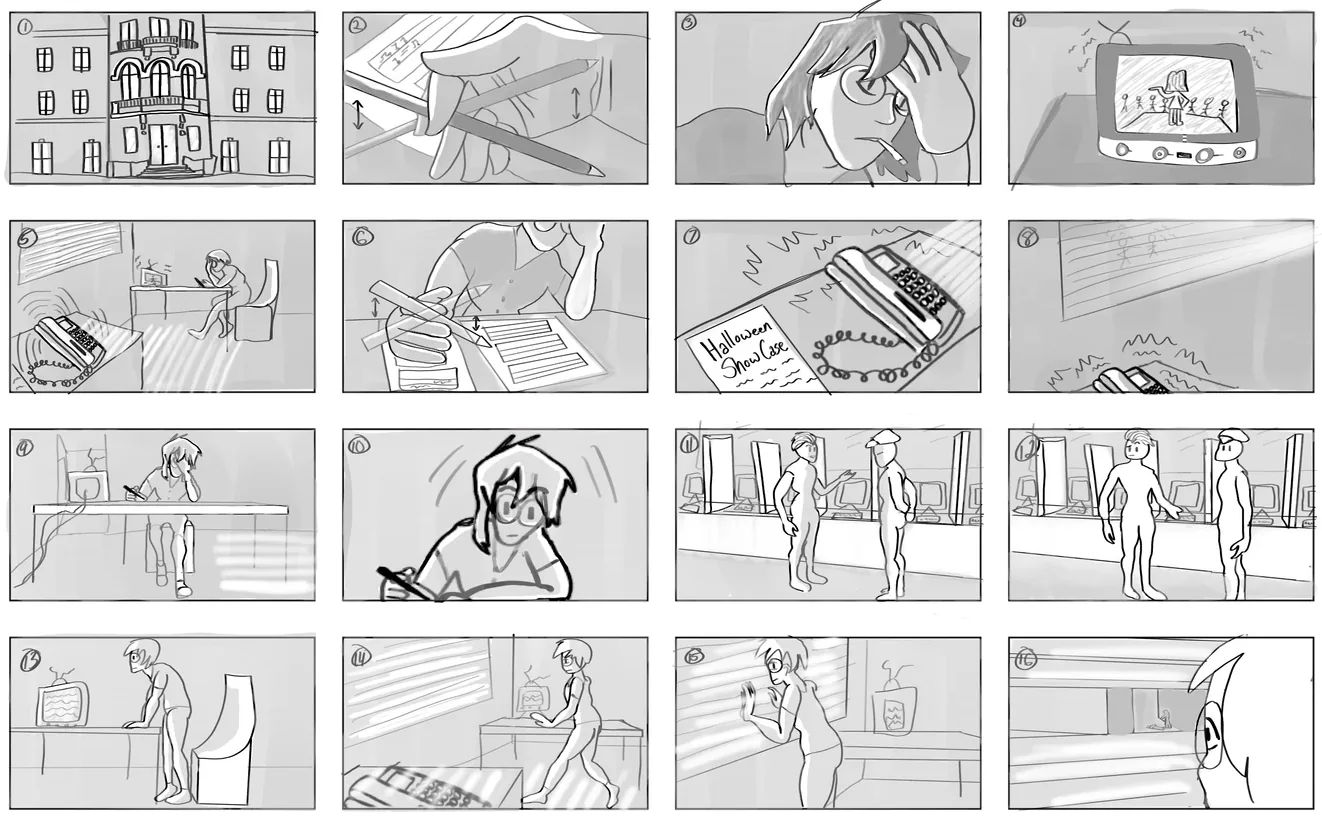 Act 1 — Storyboard