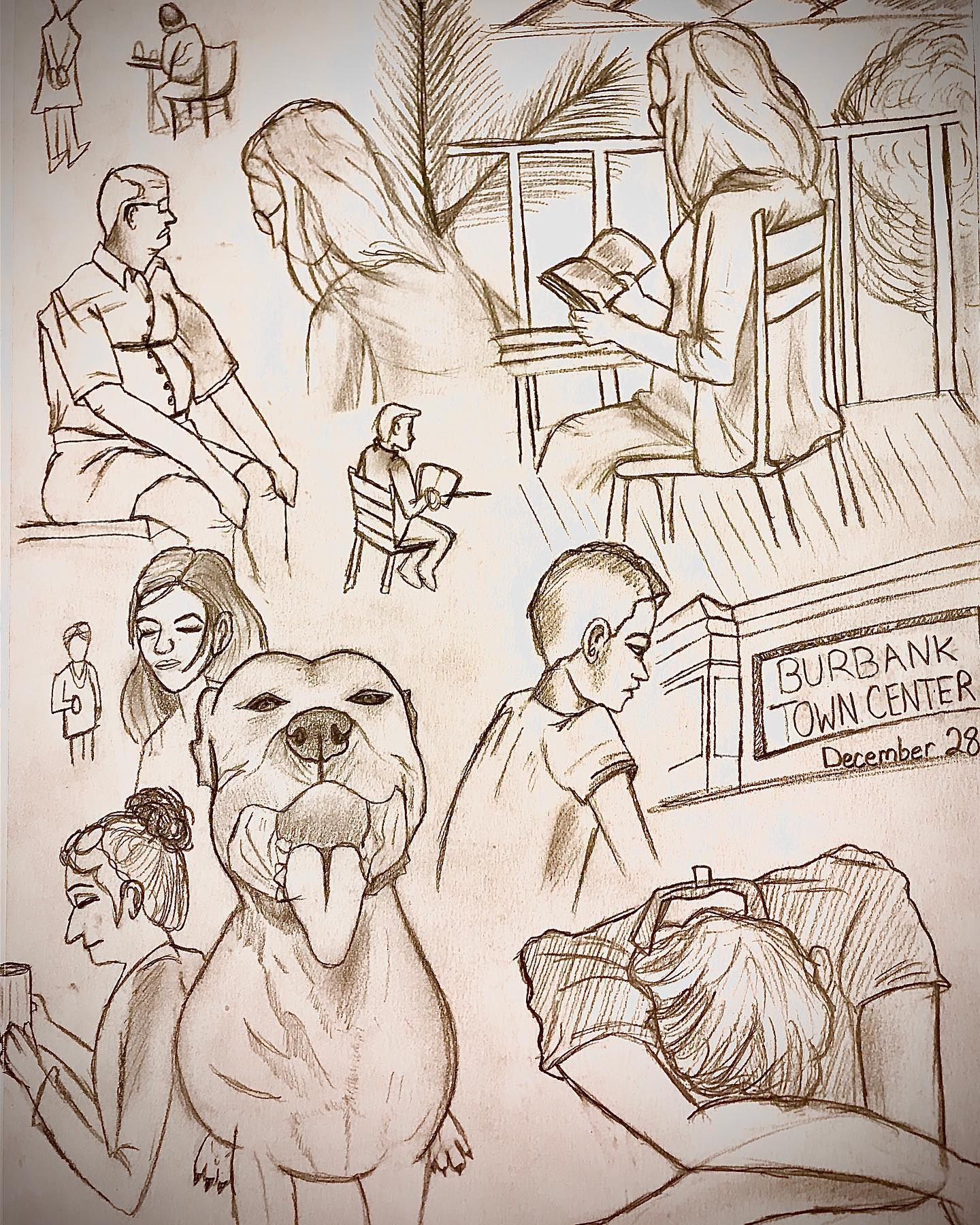 Burbank — Sketch Page
