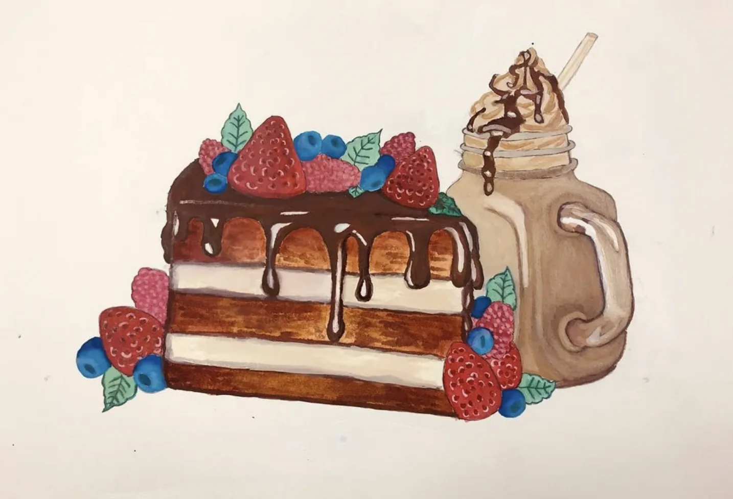 Desert Painting — Digital Painting