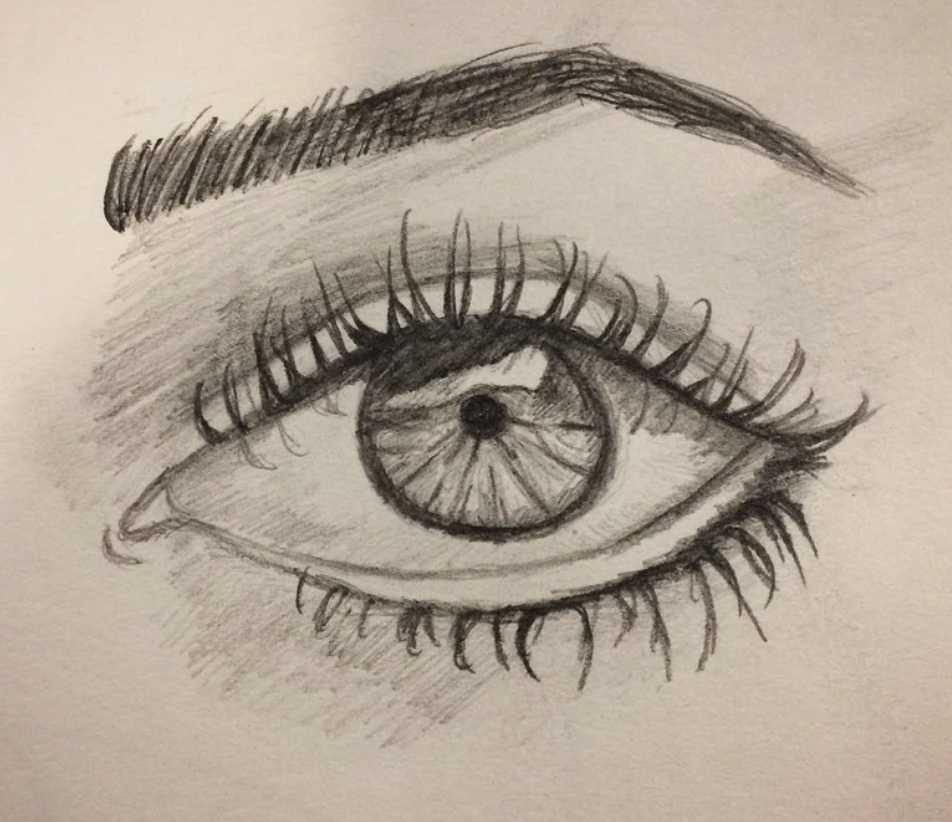 Eye Sketch — Pencil Sketch