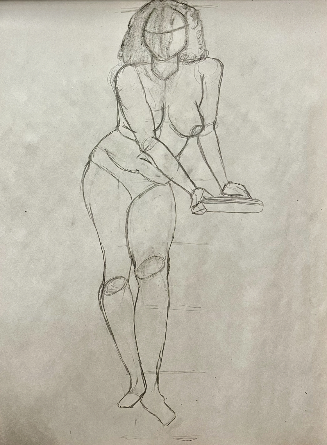 Full Body Life Drawing 2 — Pencil