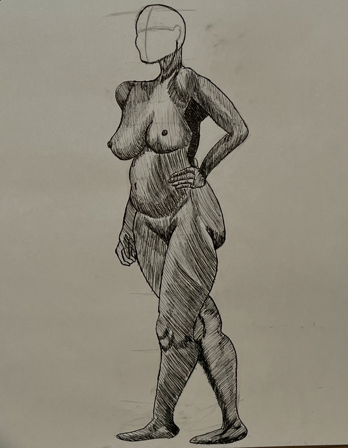 Ink Life Drawing — Ink