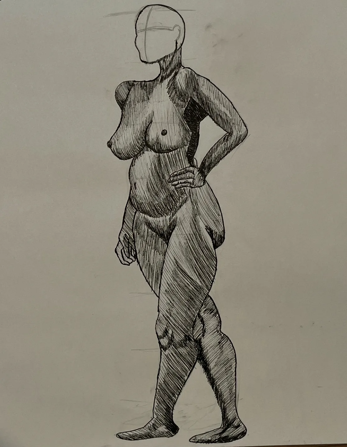 Ink Life Drawing — Ink