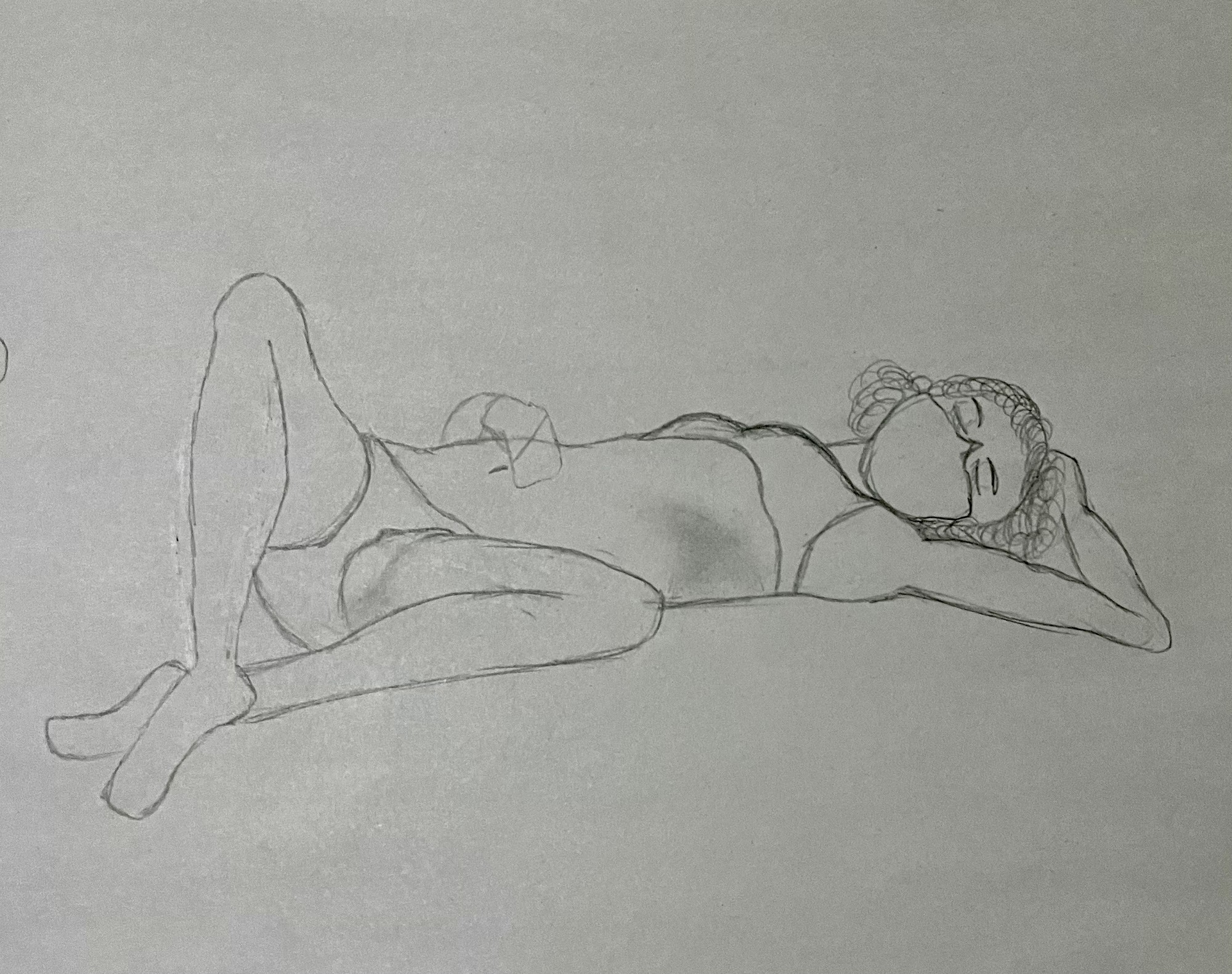 Life Drawing 2 — Pencil
