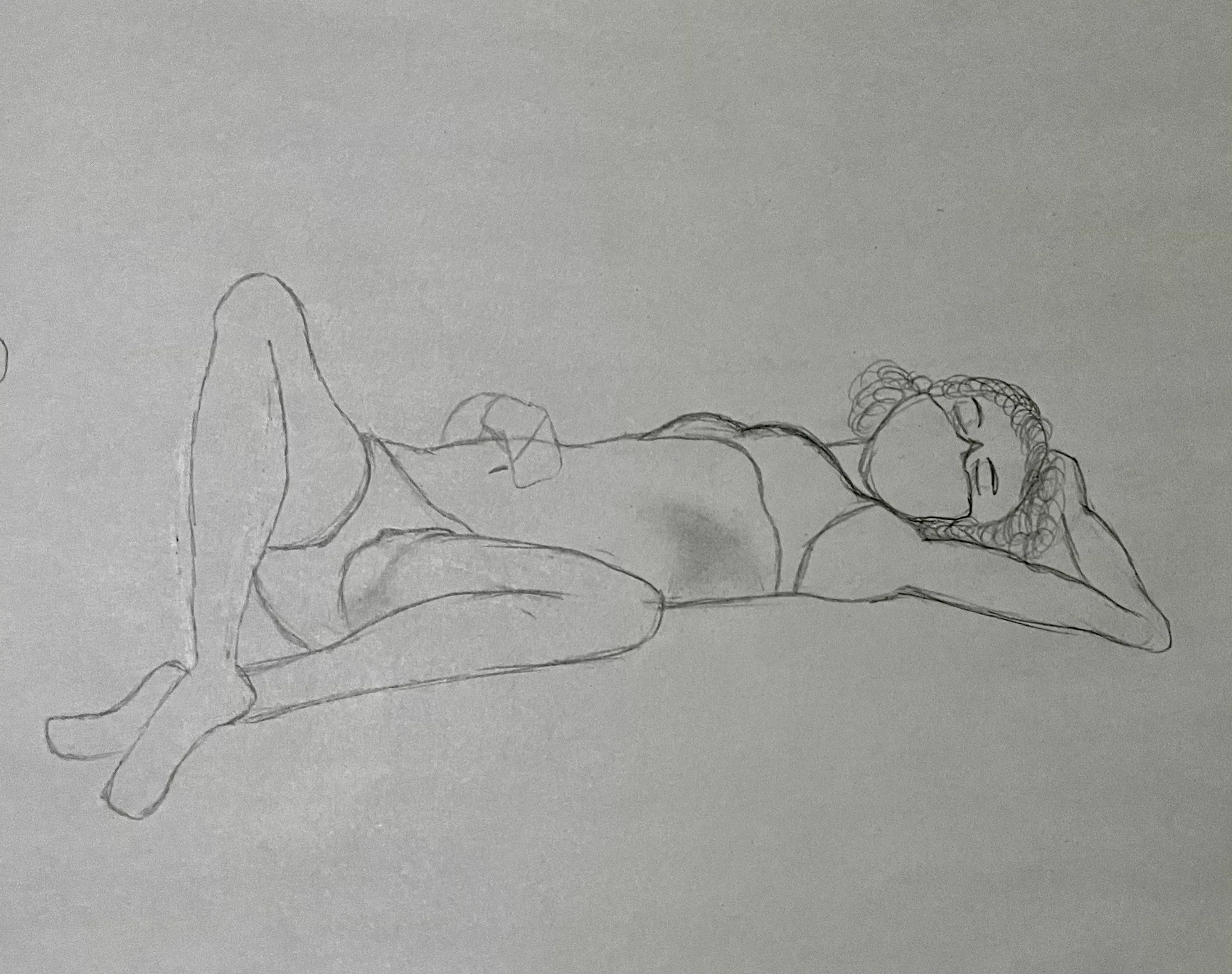 Life Drawing 2 — Pencil