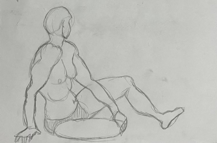 Life Drawing 3 — Pencil