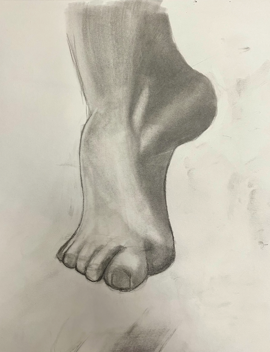 Foot Study — Pencil