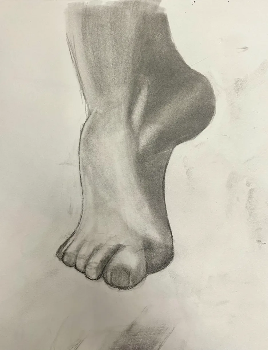 Foot Study — Pencil