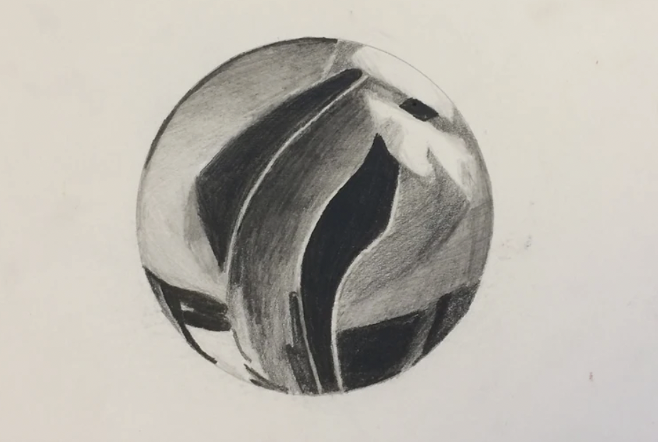 Marble Sketch — Pencil Sketch