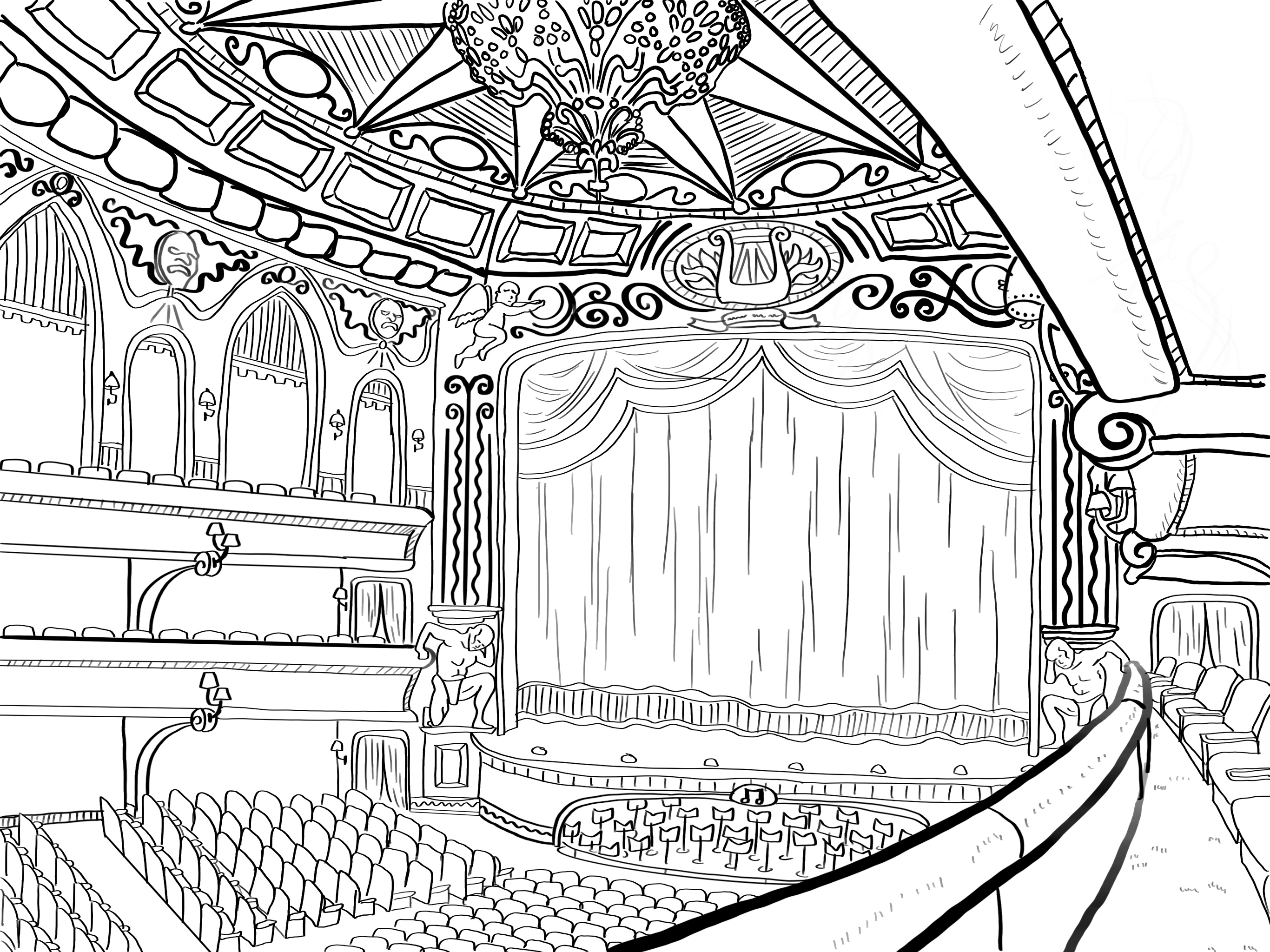 Metropolitan Opera House — Illustration