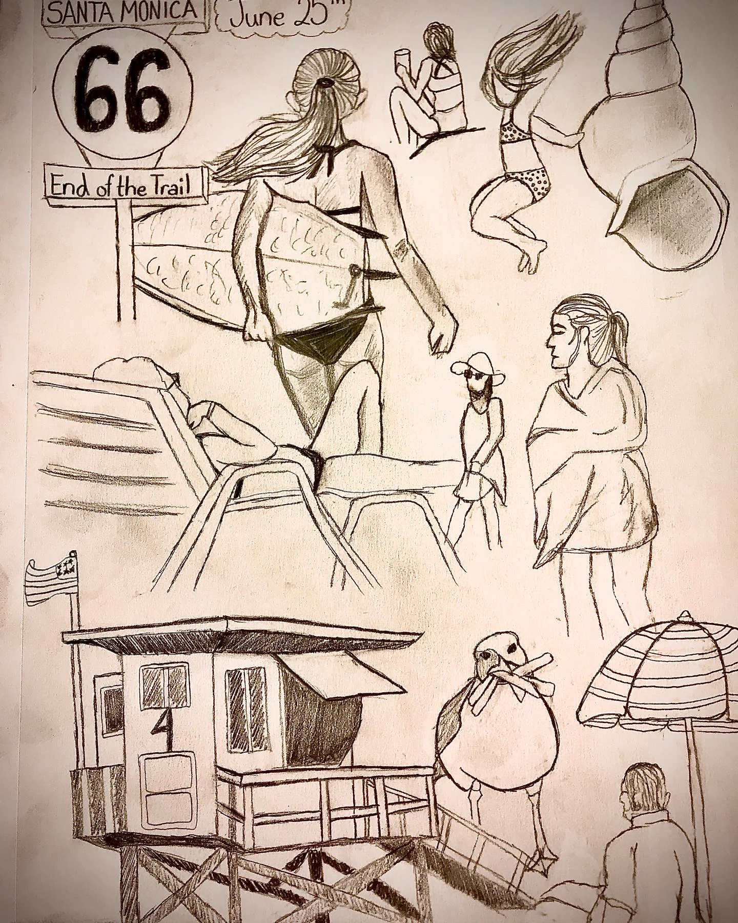 Sketchbook Practice — Pencil